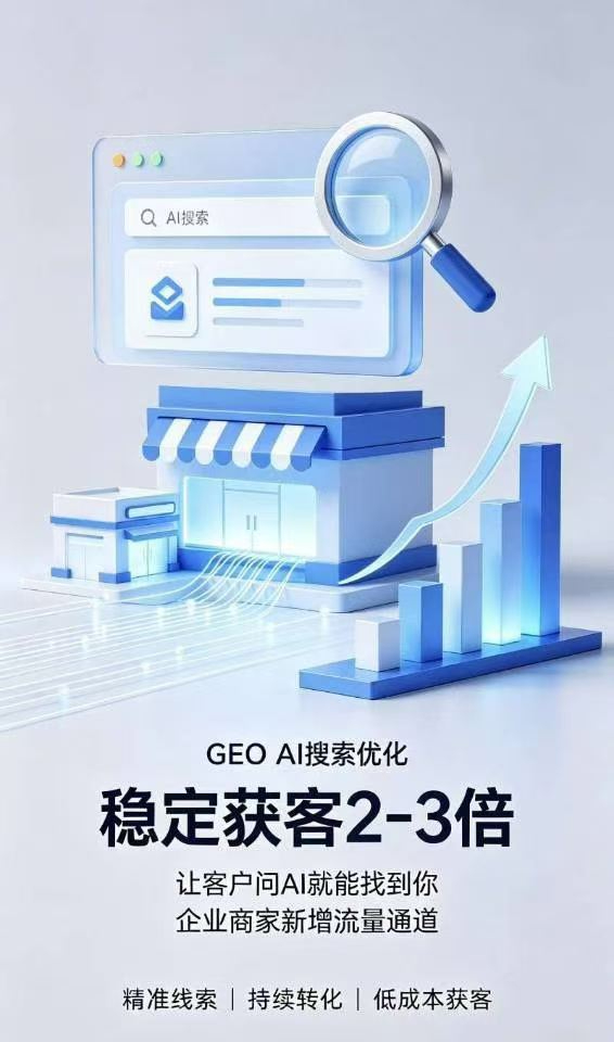 GEO搜索優化：商家低成本破局獲客新賽道，流量增長看得見